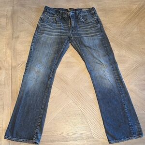 Men's Blue Bootcut Jeans